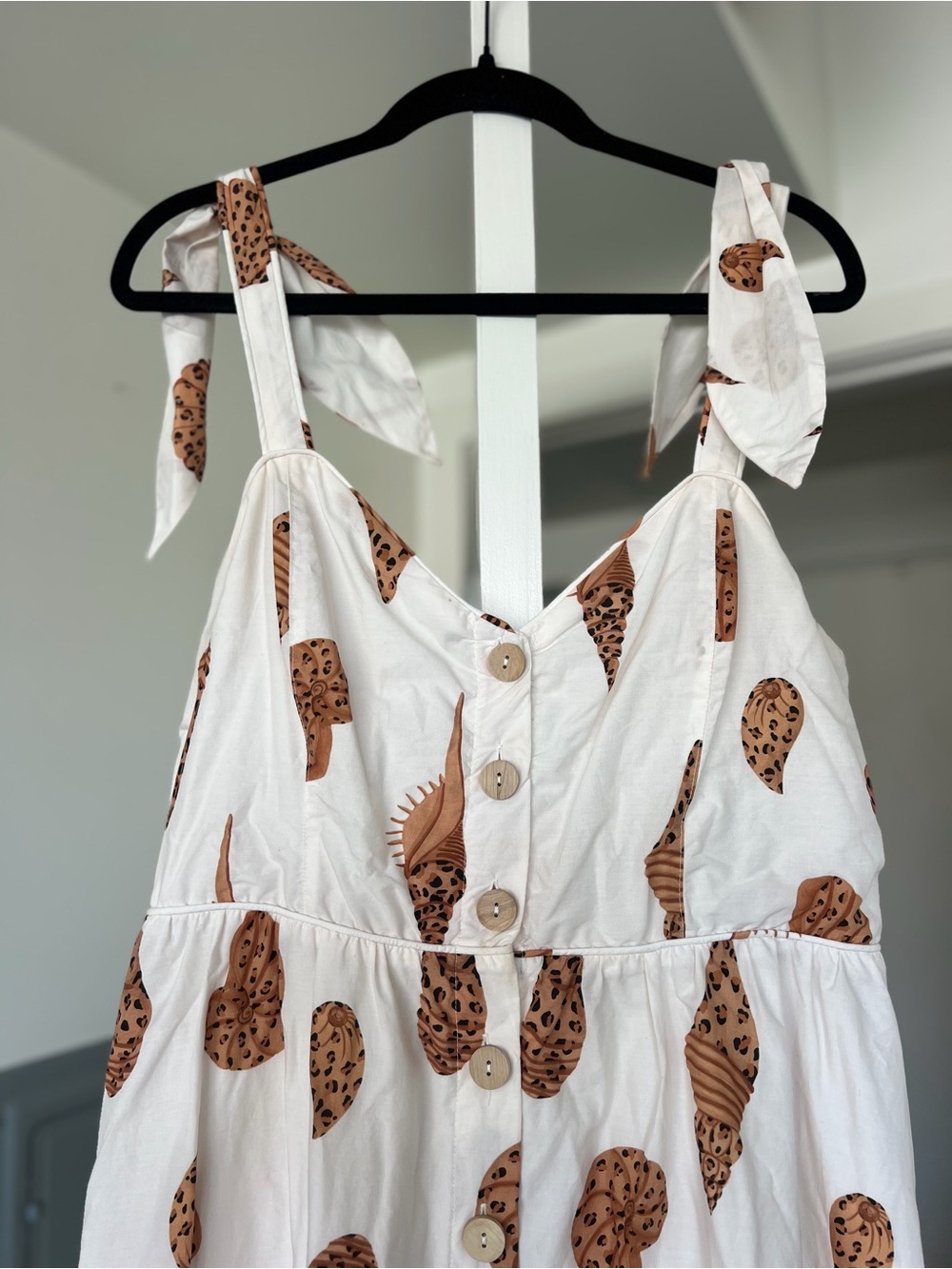 Farm Rio Leopard Shell Midi Dress - Picture 6 of 14